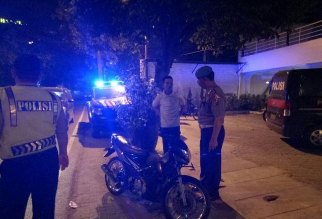 Cegah 3 C, Polsek Medan Baru Laksanakan Patroli Blue Light