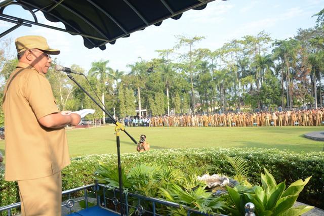 Di Hadapan ASN Deli Serdang, Bupati Minta ASN Beri Pelayanan Terbaik ke Masyarakat