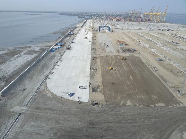 Pengembangan Terminal Peti Kemas Belawan Fase II Capai 87 Persen