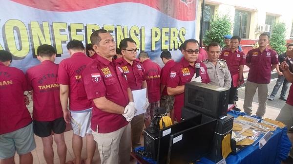 8 Pelaku Judi Online Beromzet Ratusan Juta Diamankan Polda Sumut