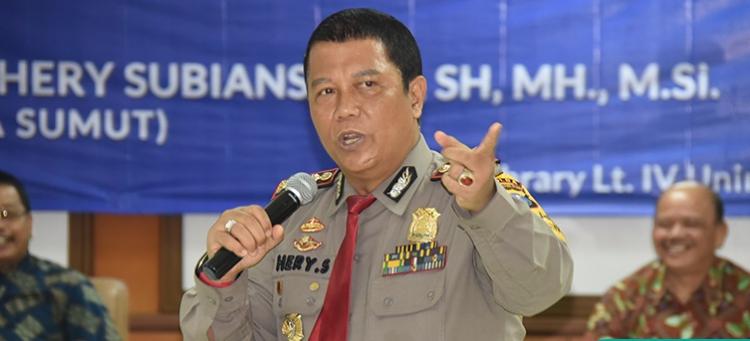 Dirpamobvit Polda Sumut Minta Mahasiswa Harus Pintar Bedakan Berita Hoax