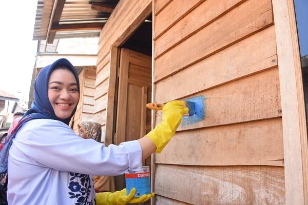 Ketua TP PKK Kota Tanjungbalai: Kampung Warna Warni Ciptakan Kampung Wisata dan Ramah Anak