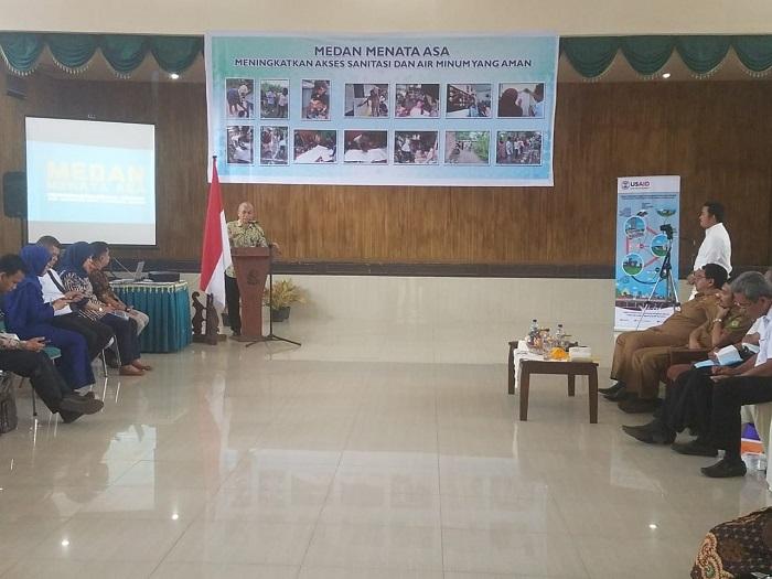 USAID IUWASH PLUS Sumut Tata Sanitasi dan Air Bersih di Medan