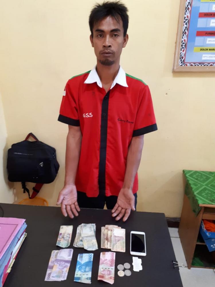 Polsek Serbelawan Ringkus Pelaku Judi Togel