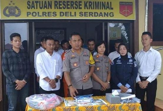 Pembunuh Yennita Nasution Ditangkap Sat Reskrim Polres Deli Serdang