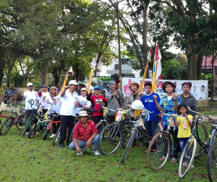 Polsek Helvetia Melaksanakan Pengamanan Senam Jantung Sehat yang Diselenggarakan JAMIN