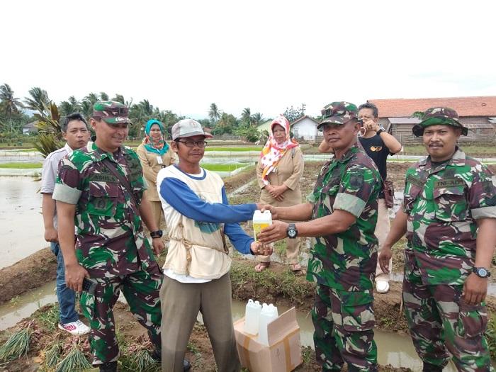 Korem 071/WK Sosialisasikan Pupuk Wijayakusuma Nutrition kepada Petani