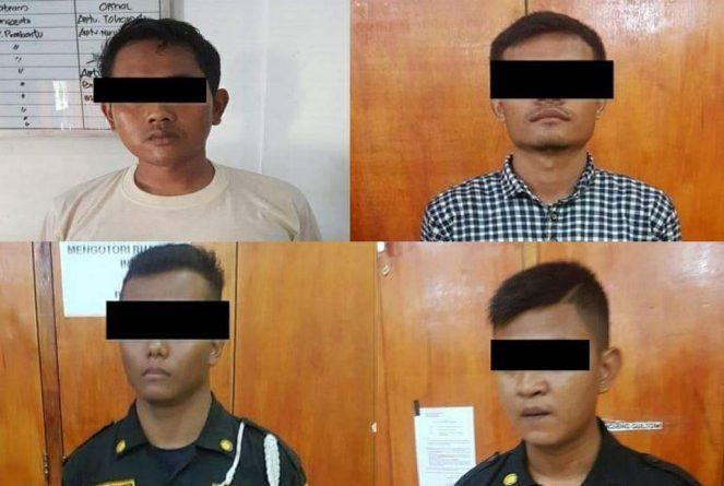 4 Satpam Unimed Ditahan Polrestabes Medan Terkait Kasus Penganiayaan 2 Pria Diduga Maling