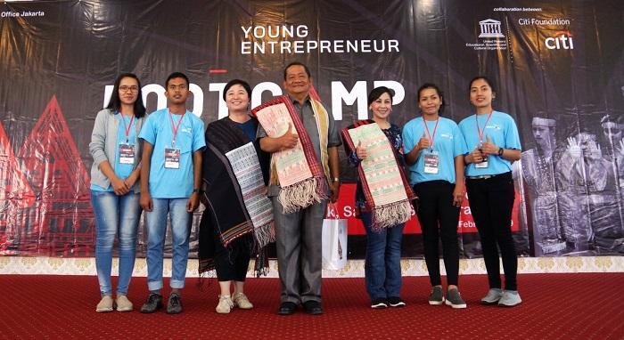 117 Pemuda di Kawasan Danau Toba Ikuti Bootcamp Wirausaha Muda 2019 dari Citi Indonesia dan UNESCO