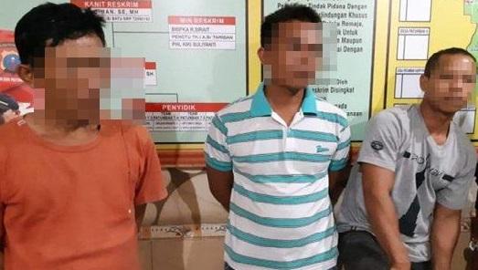 Video Peras Pedagang Ayam Potong Viral, Tiga Preman Marindal Ditangkap Polsek Patumbak