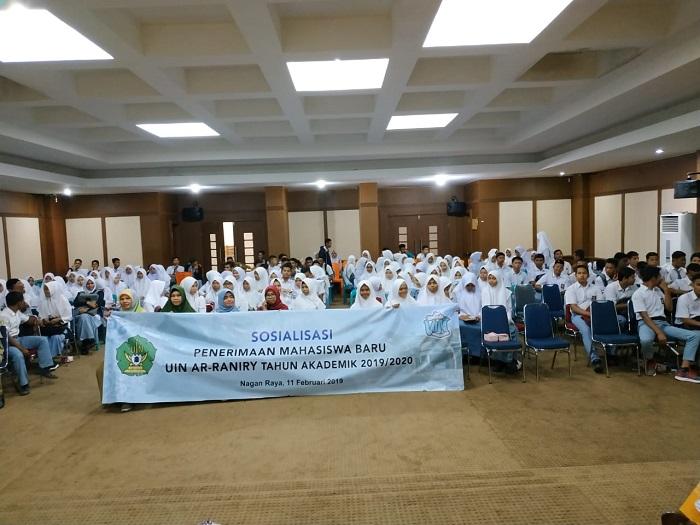 UIN Ar-Raniry Gelar Sosialisasi Masuk PTN 2019 di Nagan Raya