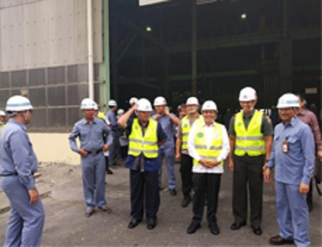 Melihat Kesiapan Ekspansi Pelabuhan Kuala Tanjung, Menteri Perekonomian Kunjungi Inalum