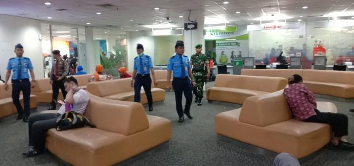 Ciptakan Rasa Aman, Polresta Deli Serdang Lakukan Patroli di Bandara Kualanamu