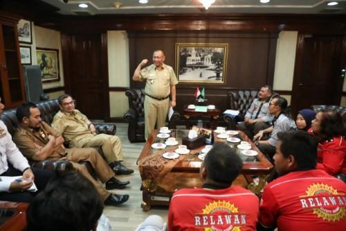 Plt Walikota Medan Terima Audiensi Komunitas Safety Riding Clinic & Training
