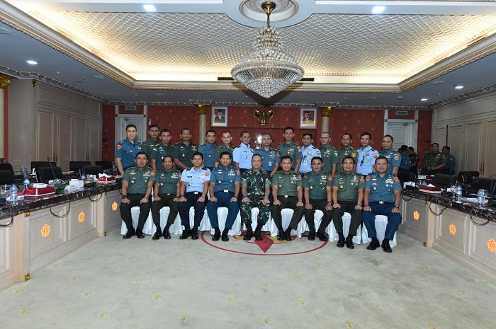 Pangkogabwilhan II Terima Paparan Rencana Operasi (RO) Kotamaops TNI di Wilayah Kerjanya