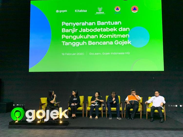 BNPB dan Gojek Jalin Kerja Sama Penanggulangan Bencana