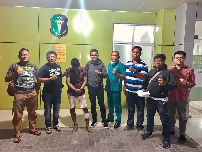 Residivis Curanmor di Parkiran Carefour Ditembak Polsek Medan Baru