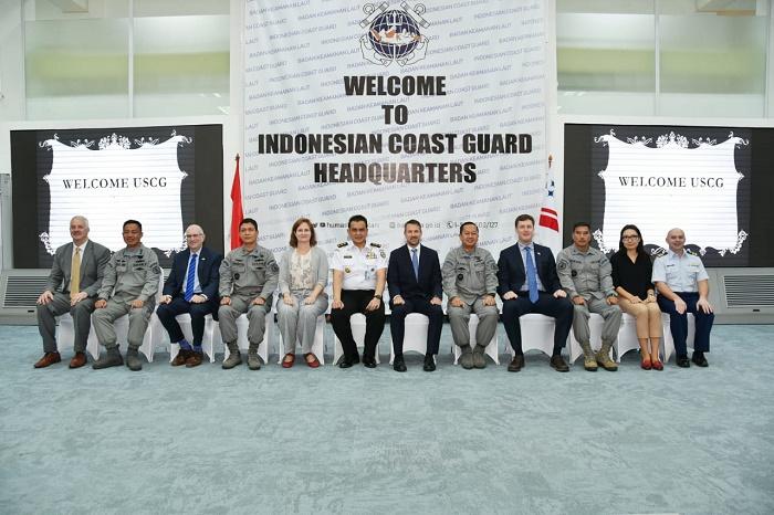 Bakamla RI Bahas Keamanan Maritim dengan US Coast Guard