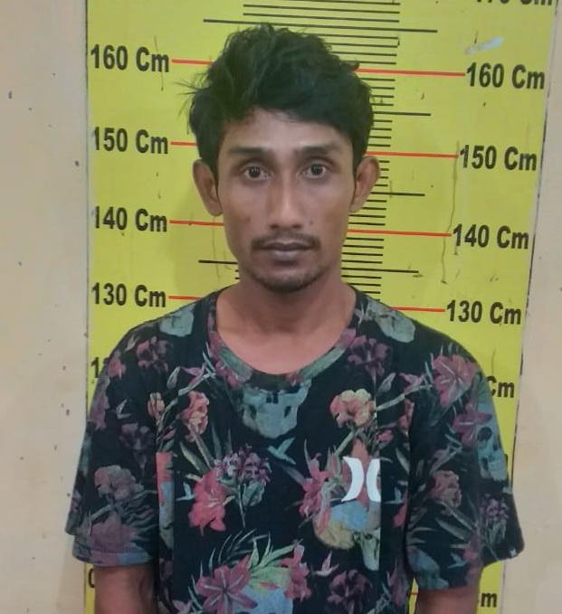 Polsek Delitua Tangkap Pengedar Sabu