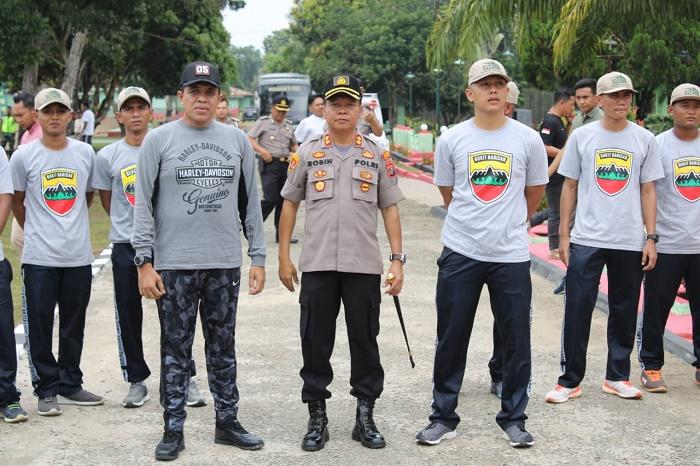 Kapolres Sergai Hadiri Gowes Bersama Pangdam I/BB di Dolok Masihul