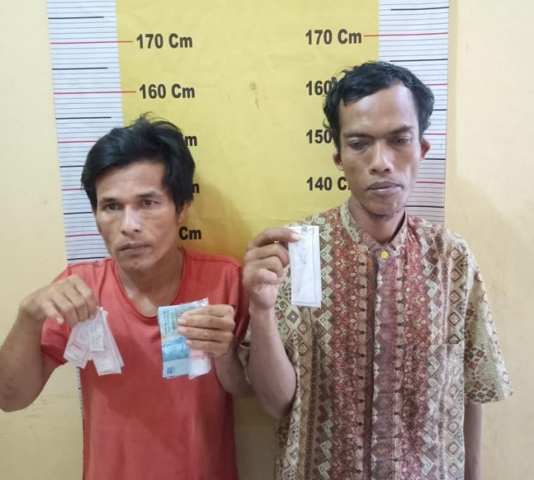 Lagi Nyabu, Dua Nelayan Digerebek Polsek Tanjung Beringin