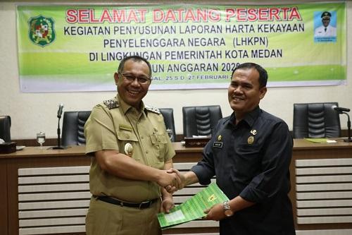 Akhyar Nasution Minta 239 Pejabat Pemko Medan Laporkan Harta Kekayaannya di LHKPN