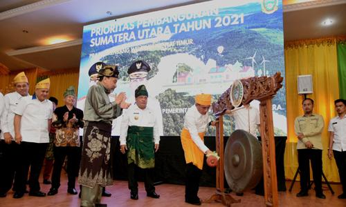 Gubernur Ajak Bupati/Walikota Sinkronisasi Rencana Prioritas Pembangunan Sumut