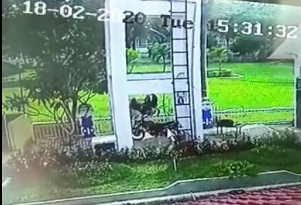 Maling Kembali Beraksi di Kantor DPRD Deli Serdang, Helm Milik Staf BKD Lewong