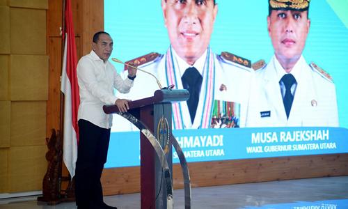 Peluncuran Layanan Limbah Tinja PDAM Tirtanadi, Gubernur Minta Perkuat Sosialisasi Agar Rakyat Paham