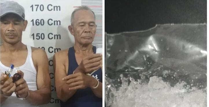 Mau Pesta, Kakek Budiman dan Suparman Ditangkap Polsek Besitang 