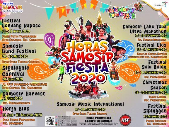 Inilah 11 Event Wisata Tahun 2020 yang Diluncurkan Pemkab Samosir 