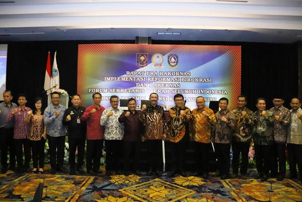 Sekjen Kemendagri Minta Pemda Mulai Mengidentifikasi Terkait Penyederhanaan Birokrasi