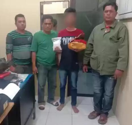 Bandar Narkoba di Keramat Kubah Dicokok Polsek Tanjungbalai Utara