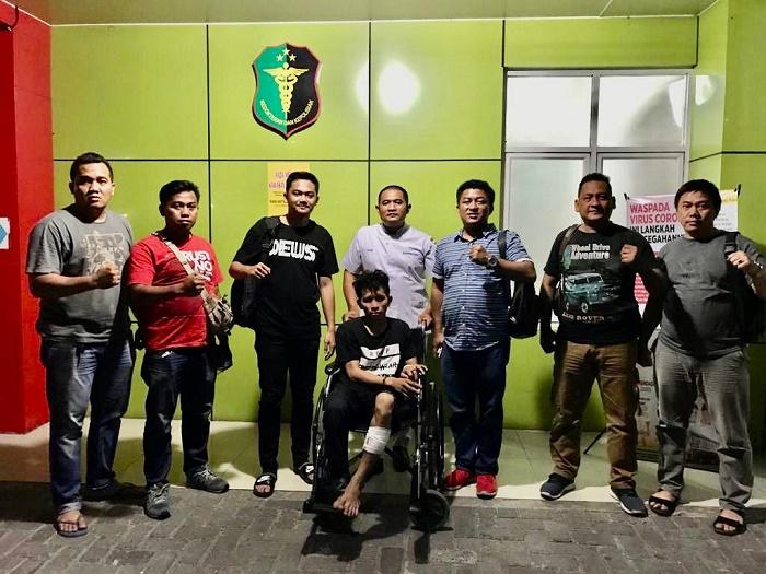 Terekam CCTV Saat Bongkar Rumah di Jalan Punak, Pencuri  Ditembak Polsek Medan Baru
