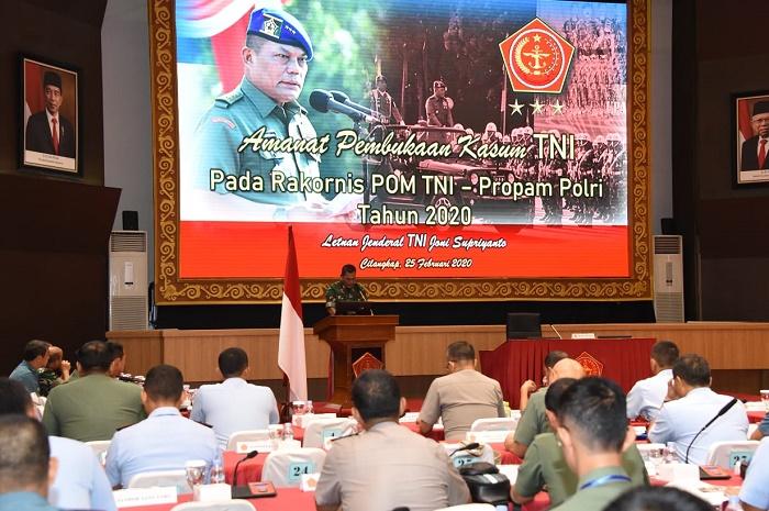 Kasum TNI Minta TNI Bekerja Sesuai Visi Misi Kenegaraan dan Pemerintah