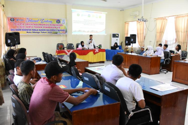 Peduli Kesehatan Remaja, Dinkes Sibolga Kader Remaja Mandiri dan Berdaya