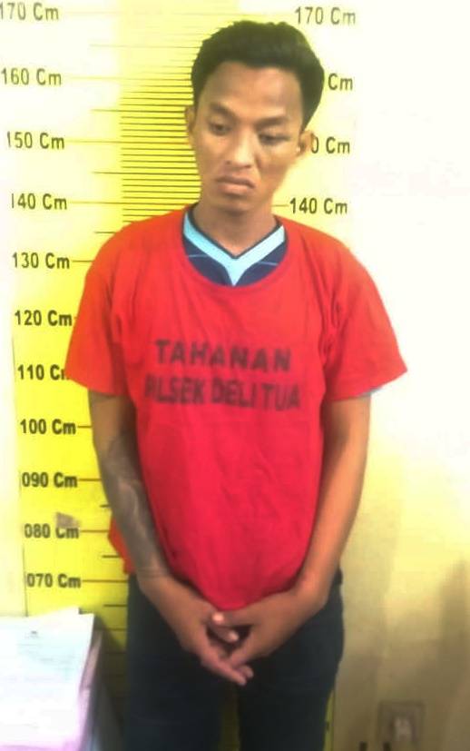 Jambret Ponsel di Jalan Karya, Pelaku Ditangkap Massa dan Dibekuk Polsek Deli Tua