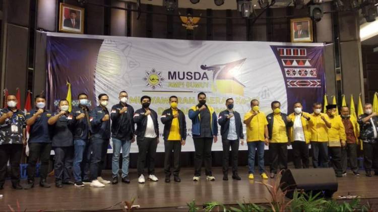 28 DPD Kabupaten/Kota Kembali Percayakan David Luther Nahkodai AMPI Sumut