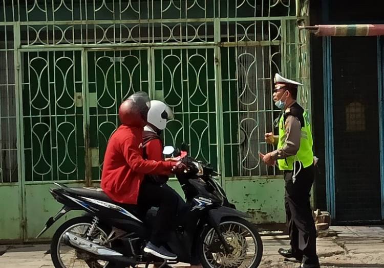 Polsek Medan Timur Disiplin Prokes, 12 Warga Kedapatan Tak Pakai Masker