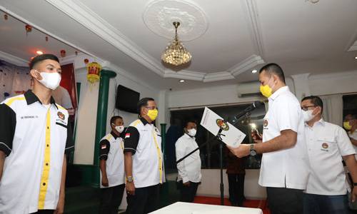 Musa Rajekshah Lantik Pengkot TI Sibolga