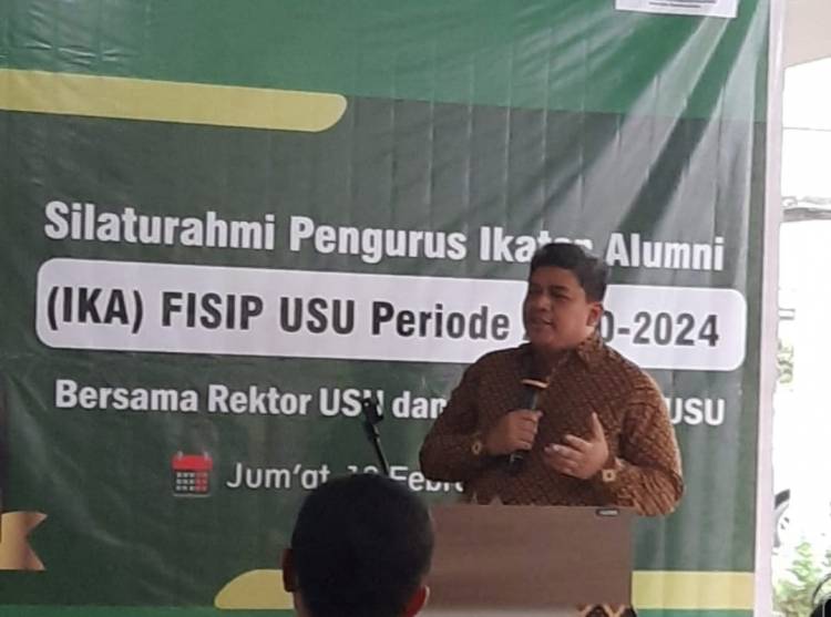 IKA FISIP USU Siap Dukung Program Rektor