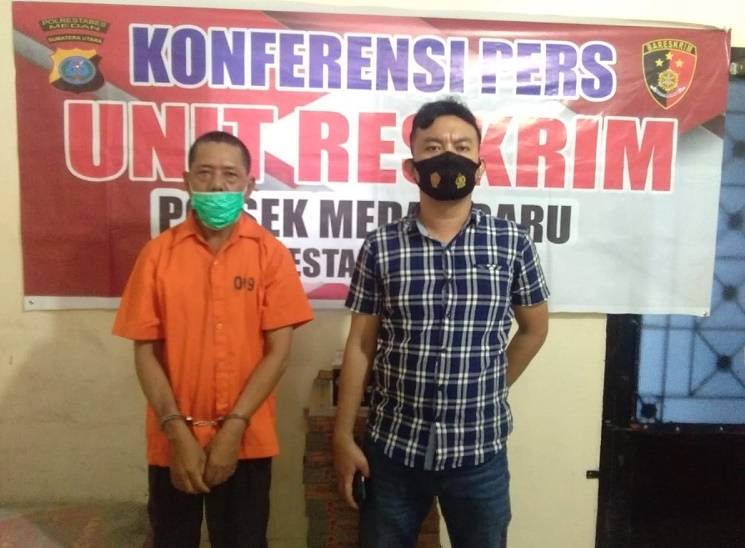 Polsek Medan Baru Berhasil Tangkap Agen Judi Togel di Jalan Garu II A Medan
