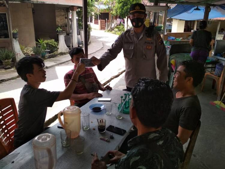 Langgar Prokes, 5 Warga Terima Sanksi Sosial saat Operasi Yustisi Polsek Medan Area