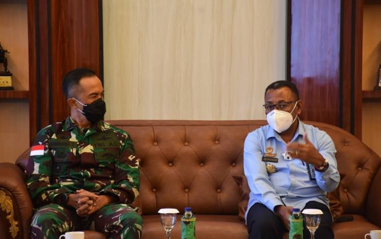Cegah Imigran Ilegal, Kanwil Kemenkumham RI Papua Jalin Kerjasama dengan Kodam XVII/Cenderawasih
