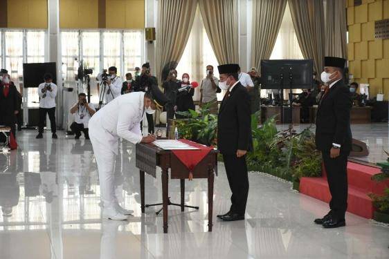 Hari Ini Bobby Nasution Resmi Jabat Wali Kota Medan, Aulia Rachman Jadi Wakilnya Periode 2021-2024