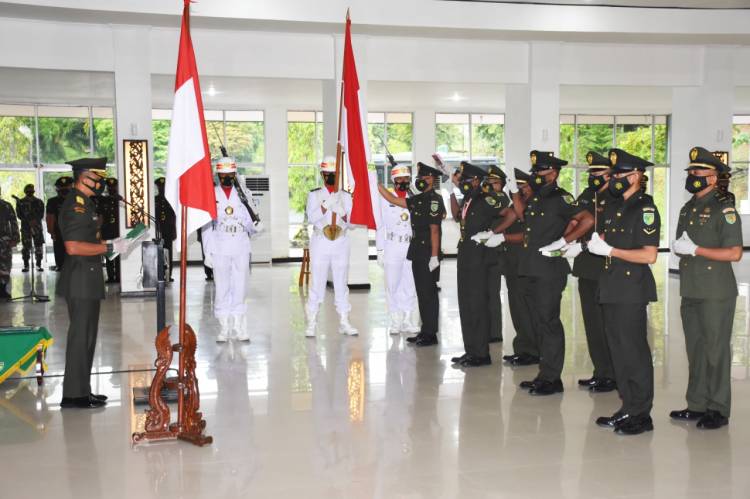 Secara Virtual, Kodam XVII/Cenderawasih Lantik 447 Putra Terbaik Papua Jadi Prajurit TNI AD