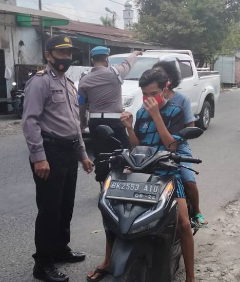 Langgar Prokes, 24 Warga Terima Sanksi Sosial di Jalan Cemara Medan