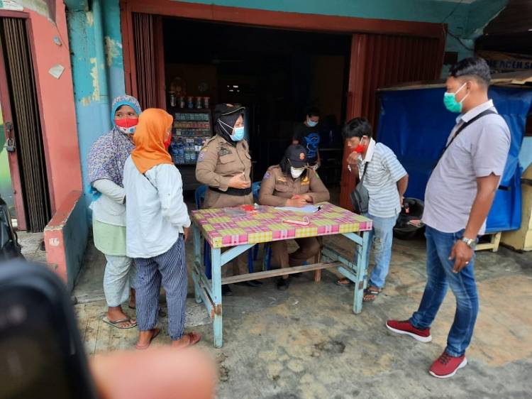 Polsek Medan Timur Operasi Yustisi, Tindak 23 Warga Langgar Prokes