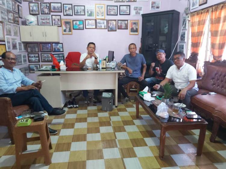 Staf Khusus Kapolri Kunjungi Kantor Pewarta