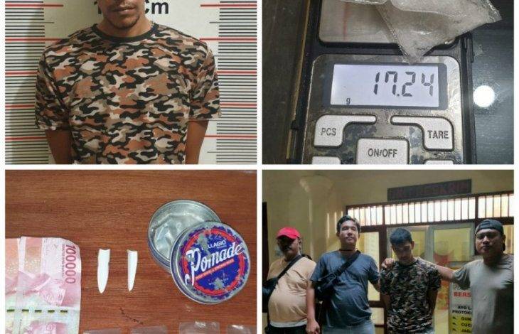 Edarkan Sabu-Sabu, Bangda Ditangkap Polsek Pangkalan Susu